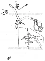 SWITCH / LEVER for Yamaha BOOSTER 1997