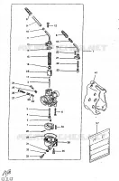 CARBURETOR for Yamaha BOOSTER 1997