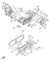 CRANKCASE for Yamaha BOOSTER 1997