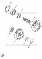TRANSMISSION for Yamaha BOOSTER 1997