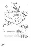 FUEL TANK for Yamaha BOOSTER 1997