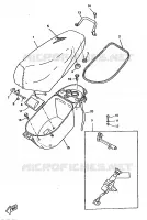 SEAT / CARRIER for Yamaha BOOSTER 1997