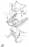 STAND / FOOTREST for Yamaha BOOSTER 1997