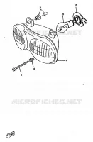 HEADLIGHT for Yamaha BOOSTER 1997