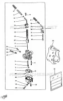 CARBURETOR for Yamaha BOOSTER 1997