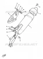 EXHAUST for Yamaha BOOSTER 1997
