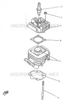 CYLINDER for Yamaha BOOSTER 1997