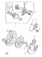 FRONT BRAKE CALIPER for Yamaha BOOSTER 1997