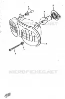 HEADLIGHT for Yamaha BOOSTER 1997