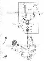 OIL PUMP for Yamaha BOOSTER 1997