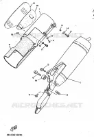 EXHAUST for Yamaha BOOSTER 1997