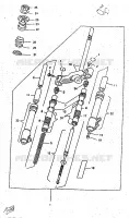 FRONT FORK for Yamaha BOOSTER 1997