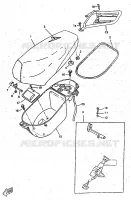 SEAT / CARRIER for Yamaha BOOSTER 1997