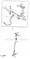 FRONT MASTER CYLINDER for Yamaha BOOSTER 1997