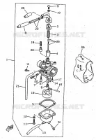 CARBURETOR for Yamaha BOOSTER 1997
