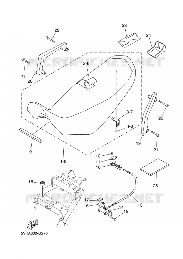 SEAT Yamaha MOTO 660 2008 XTX  XT660X