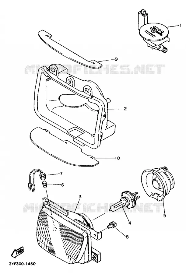 ALTERNATIVE ELECTRICAL  Yamaha MOTO 660 1992 TENERE  XTZ660