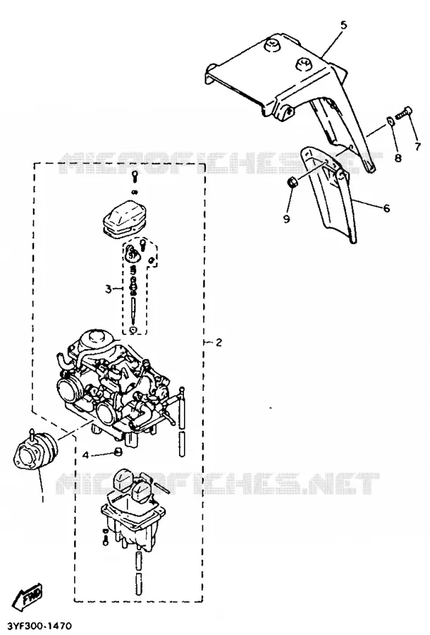 ALTERNATIVE ENGINE / CHASSIS  Yamaha MOTO 660 1992 TENERE  XTZ660