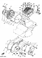 COVER   ENGINE 1 for Yamaha SUPERTENERE 1989