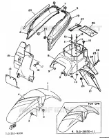 FENDER for Yamaha SUPERTENERE 1989