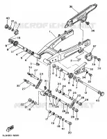 SWINGARM for Yamaha SUPERTENERE 1989