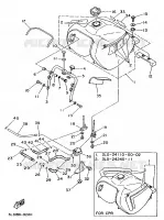 FUEL TANK for Yamaha SUPERTENERE 1989