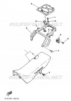 SEAT / CARRIER for Yamaha SUPERTENERE 1989
