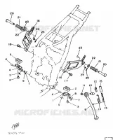 STAND / FOOTREST for Yamaha SUPERTENERE 1989
