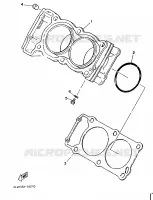 CYLINDER HEAD  for Yamaha SUPERTENERE 1989