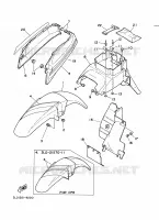 FENDER for Yamaha SUPERTENERE 1989