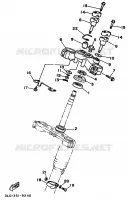STEERING for Yamaha SUPERTENERE 1989