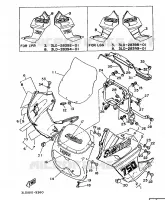 COVER 1 for Yamaha SUPERTENERE 1989