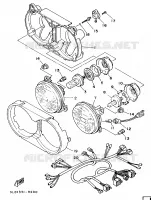 HEADLIGHT for Yamaha SUPERTENERE 1989