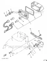 TAIL LIGHT for Yamaha SUPERTENERE 1989