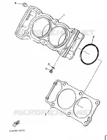 CYLINDER HEAD  for Yamaha SUPERTENERE 1989