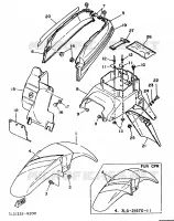 FENDER for Yamaha SUPERTENERE 1989