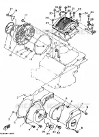 COVER   ENGINE 1 for Yamaha SUPERTENERE 1989