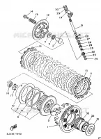 STARTER CLUTCH for Yamaha SUPERTENERE 1989