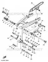 SWINGARM for Yamaha SUPERTENERE 1989