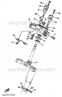STEERING for Yamaha SUPERTENERE 1989