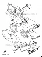 HEADLIGHT for Yamaha SUPERTENERE 1989