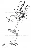 STEERING for Yamaha SUPERTENERE 1990