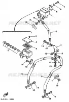 FRONT MASTER CYLINDER for Yamaha SUPERTENERE 1990