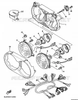ALTERNATIVE METER / HEADLIGHT for Yamaha SUPERTENERE 1990