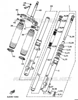 FRONT FORK for Yamaha SUPERTENERE 1991