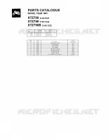 CATALOGUE for Yamaha SUPERTENERE 1991