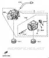 ALTERNATIVE INTAKE / CARBURETOR for Yamaha SUPERTENERE 1991