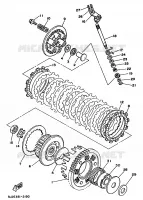 STARTER CLUTCH for Yamaha SUPERTENERE 1992