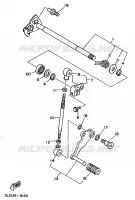 GEAR SHIFT SHAFT / LEVER for Yamaha SUPERTENERE 1992