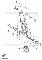 REAR SHOCK ABSORBER for Yamaha SUPERTENERE 1992